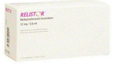 Relistor 12mg/0,6ml  (20mg/ml) solution for injection, 1 single-dose vial